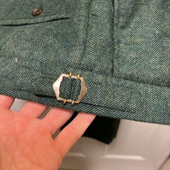 Green Tweed Herringbone Wool Suit - Picture 7 of 9